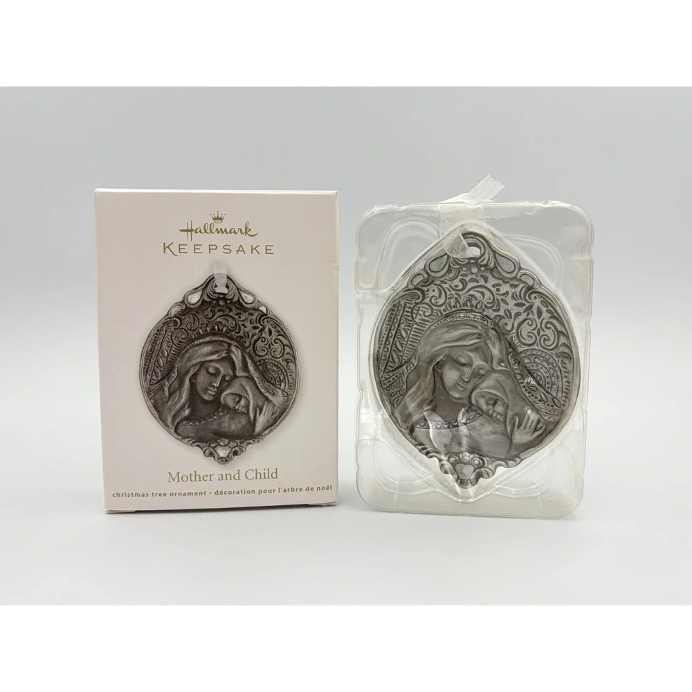 2012 Mother and Child Die Cast Metal Hallmark Keepsake Ornament Joanne Eschrich